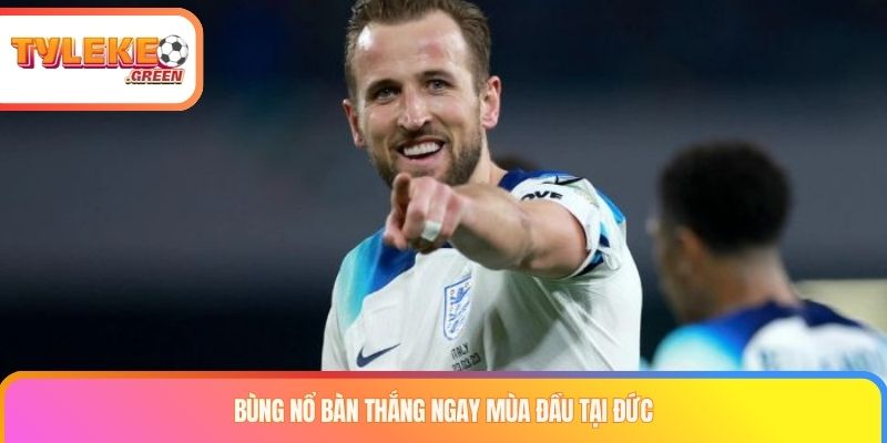 Harry Kane trong giai đoạn thi đấu cho Bayern Munich